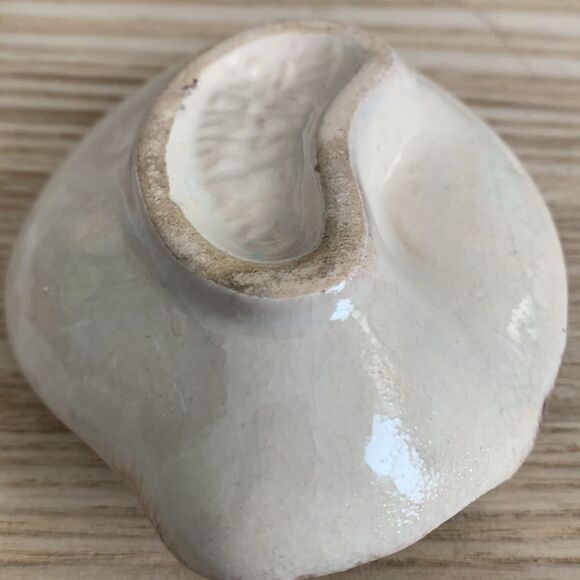 Vintage Stoneware Trinket Jewelry Dish - Picture 11 of 17